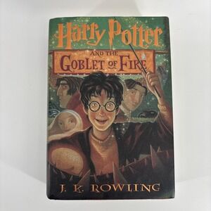 Harry Potter And The Goblet of Fire First USA Edition w/ ERROR P 291 Hardcover